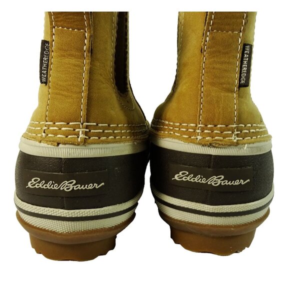 Eddie Bauer Original Hunt Pac WeatherEdge Boots Women’s 8 Fur Lined Duck Ankle - Picture 7 of 10